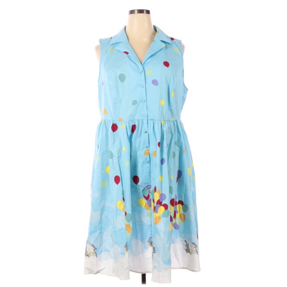 Torrid Disney Pixar Up Balloons Dress 22 Retro